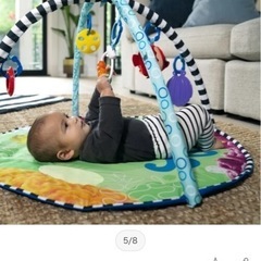 箱付きプレイジム　プレイマット　baby einstein の画像