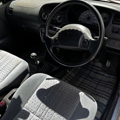 5速　6万キロ　内地車　ミラ 錆少なめでベースに最適？？の画像