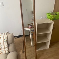 ニトリ　姿鏡の画像