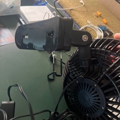 扇風機　車　シガーの画像
