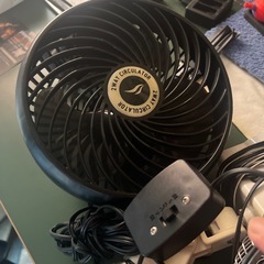扇風機　車　シガーの画像