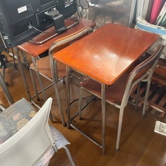 学習机オクムラ15セットと木製5セットの画像