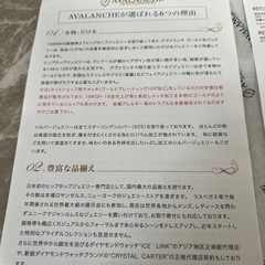 t-ace着用モデル　アヴァランチ AVALANCHE 10金の画像