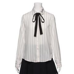 【新品】Lovetoxic リボンタイ付 ブラウス / 卒業 ラブトキ 10代 ティーン 可愛い フォーマル カッターシャツ ブラウス  の画像