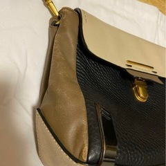 MARC JACOBS ショルダーバッグ 黒/ベージュの画像