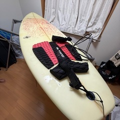 サーフボード　セミロング　中古の画像