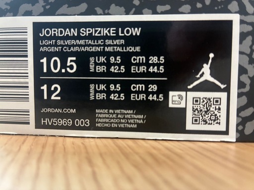 NIKE ジョーダンスパイジーク　28.5cm