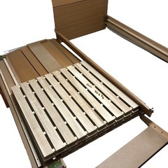 シングルベッド すのこベッド ベッドフレームのみ　無料 0円の画像