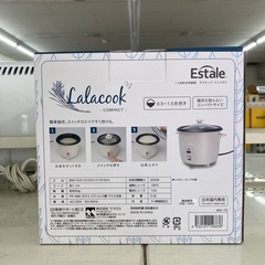 マクロス ララクック コンパクト炊飯器の画像
