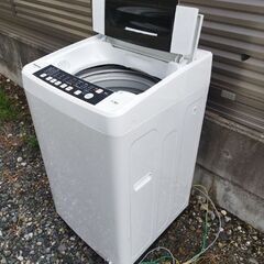 【お届けも可能です】Hisenseハイセンス 全自動 洗濯機 5.5kg HW-T55C 本体幅50cm 最短10分洗濯 単身/ふたり暮らし ホワイトの画像