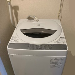 縦型洗濯機 東芝  5kgの画像