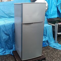 ★動作保証!!お届け可!!★ SHARP 118L 2ドア 冷凍冷蔵庫 SJ-H12B-Sの画像