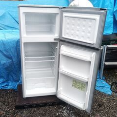 ★動作保証!!お届け可!!★ SHARP 118L 2ドア 冷凍冷蔵庫 SJ-H12B-Sの画像