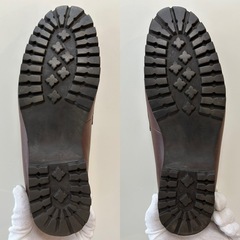 リーガルクラブメンズコインローファー紳士靴スリッポン革靴くつ紐なし靴クツ25.5センチ茶色ブラウン男性用ビジネスシューズカジュアルの画像
