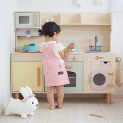 【美品】Classic Worldコストコ おままごとキッチン★IKEAおもちゃの画像