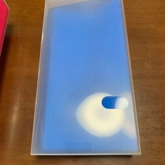 新品未使用　青色のアルバムの画像