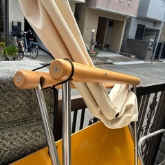 椅子　デニム生地の画像