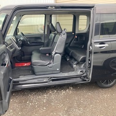 コミコミ48万円！！タントカスタム！！車検２年付！4WD！片側電動スライドドア！バックカメラ！ワンセグTVナビ！アイドリングストップ！衝突軽減装着車！の画像