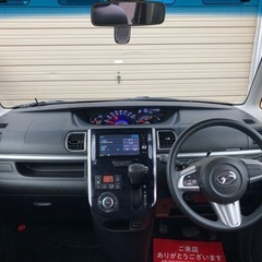 コミコミ48万円！！タントカスタム！！車検２年付！4WD！片側電動スライドドア！バックカメラ！ワンセグTVナビ！アイドリングストップ！衝突軽減装着車！の画像