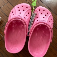 crocs baya clog k ピンク 20サイズ 20cm クロックスの画像
