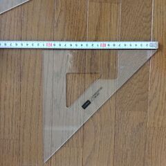 UCHIDA製製図用三角定規3種類セットの画像