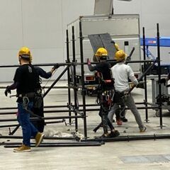 【正社員募集】橋梁塗装＆イベント関連とび工！若い仲間と一緒に楽しく働ける職場です♪の画像