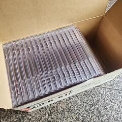 音楽用CD-R レッド  80min×18  + 空ケース18枚の画像