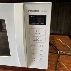 美品【2024年製】Panasonic 電子レンジ NE-FL1A-W の画像