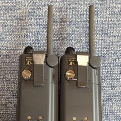 特定小電力トランシーバー　２台セット  極上美品の画像