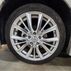 現金OK✨18インチ レオニスVX&グッドイヤーオールシーズン4本タイヤセットの画像