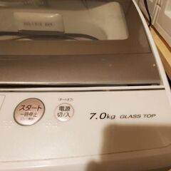 アクア洗濯機7キロの画像