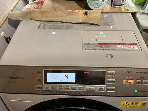 Panasonic ドラム式洗濯乾燥機　2025/7業者分解清掃済み　追記