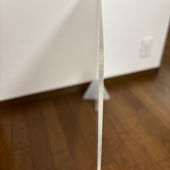 新品　透明　パーテーション80×60  厚さ3mm　の画像