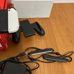 Nintendo Switch 有機ELモデル ホワイト 付属品ありの画像