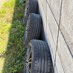 最終値下げ。18インチweds RIZLEY MA + MINERVA RADIAL F205の画像
