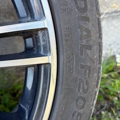 最終値下げ。18インチweds RIZLEY MA + MINERVA RADIAL F205の画像