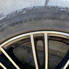 最終値下げ。18インチweds RIZLEY MA + MINERVA RADIAL F205の画像