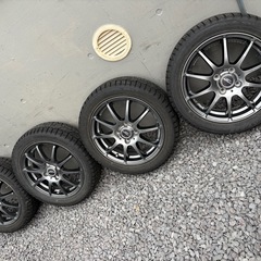 軽自動車❗️165/55/15冬トーヨー☆シュナイダーアルミホイールの画像