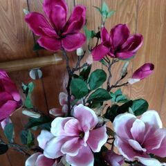 無料　花瓶　造花　花　差し上げますの画像