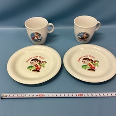 2508-16  ペコちゃんお皿＆マグカップの画像
