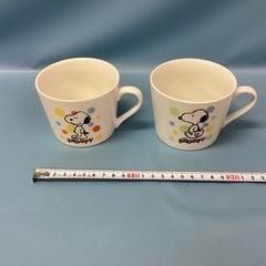2508-17  スヌーピー　マグカップ2個セットの画像