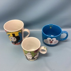 2508-19  キャラクターマグカップ　3個セットの画像