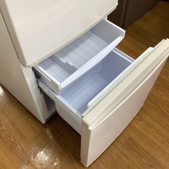 SHARP シャープ 2ドア冷蔵庫 SJ-PD14A-C 2015年製【トレファク 川越店】の画像