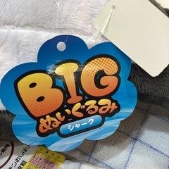 新品　ふわふわ　サメぬいぐるみの画像