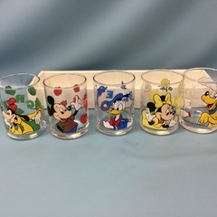2508-20  ディズニーグラス　5個セットの画像