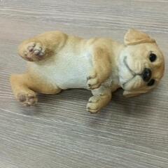 0813-011 植木鉢にかける陶器の犬　※犬のみ販売の画像