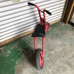 子供用　二輪車　昭和レトロ　アンティークの画像