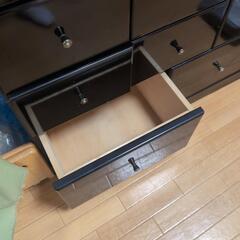 木製収納家具の画像