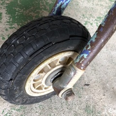 子供用　二輪車　昭和レトロ　アンティークの画像