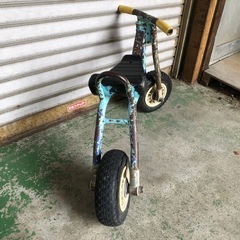 子供用　二輪車　昭和レトロ　アンティークの画像